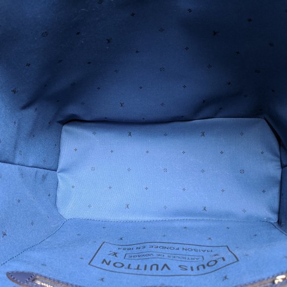 SOLD Louis Vuitton Escale Neverfull MM Bleu - Picture 5 of 8